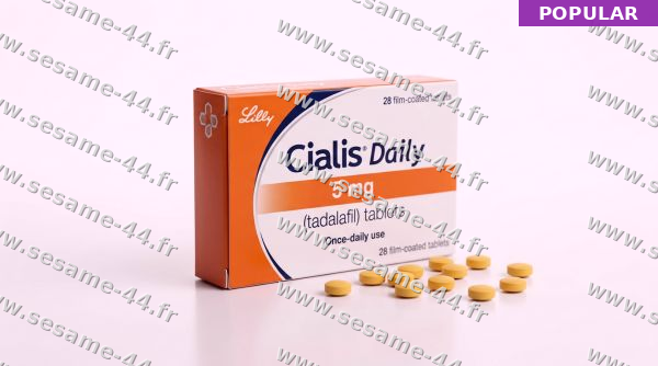 Acheter Cialis Quotidien 5mg — en France — (Tadalafil) — dès 0,90€ — expédition sous 48h
